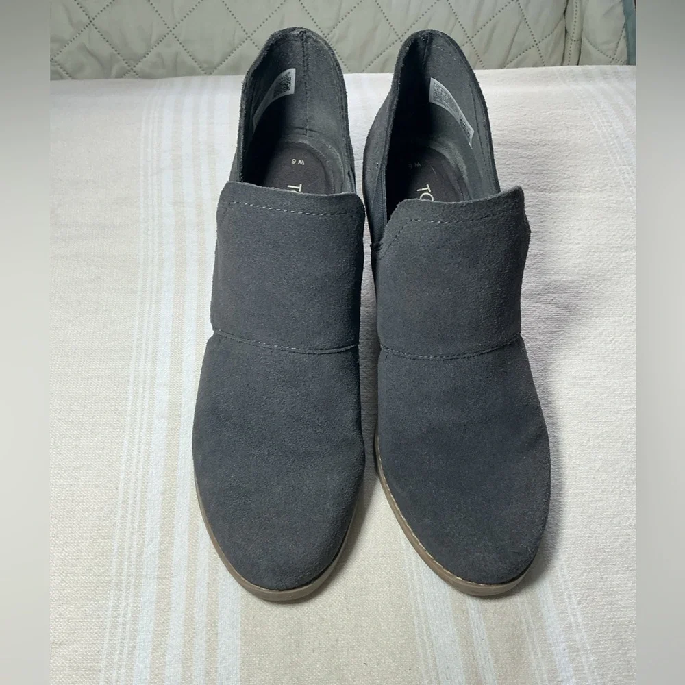 Toms Gray Ankle Boots